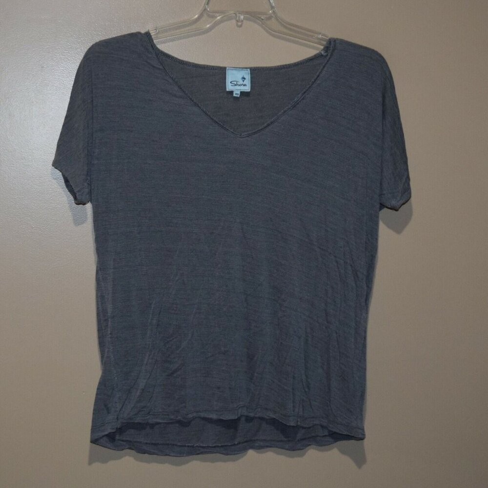SHORE Women's Sz XS Loose Fit TEE SHIRT Blouse
